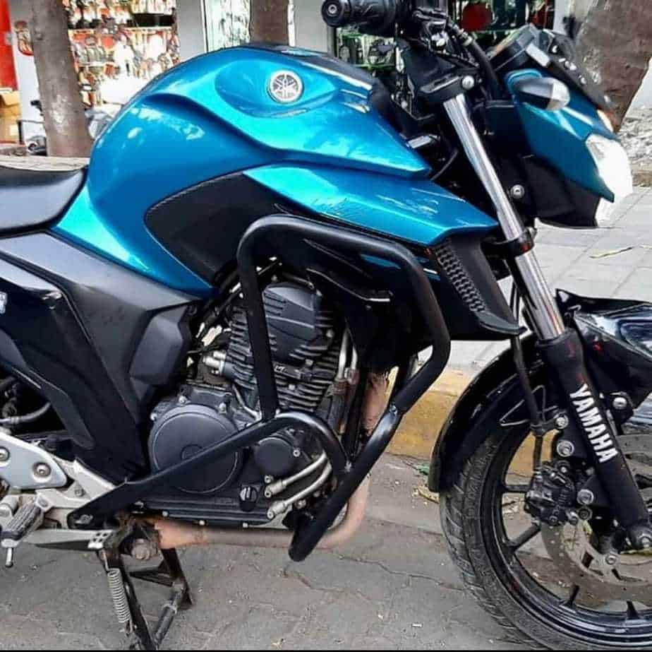 Yamaha FZ25 Crash Guard With Sliders Only Compatible BS4 HDTCustoms