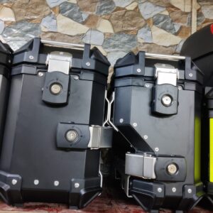 BMW GS310 Panniers Box - 38Ltrs (Black) with Frame
