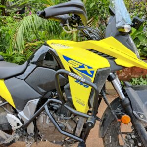 Suzuki Vstorm 250 SX crash guards with sliders